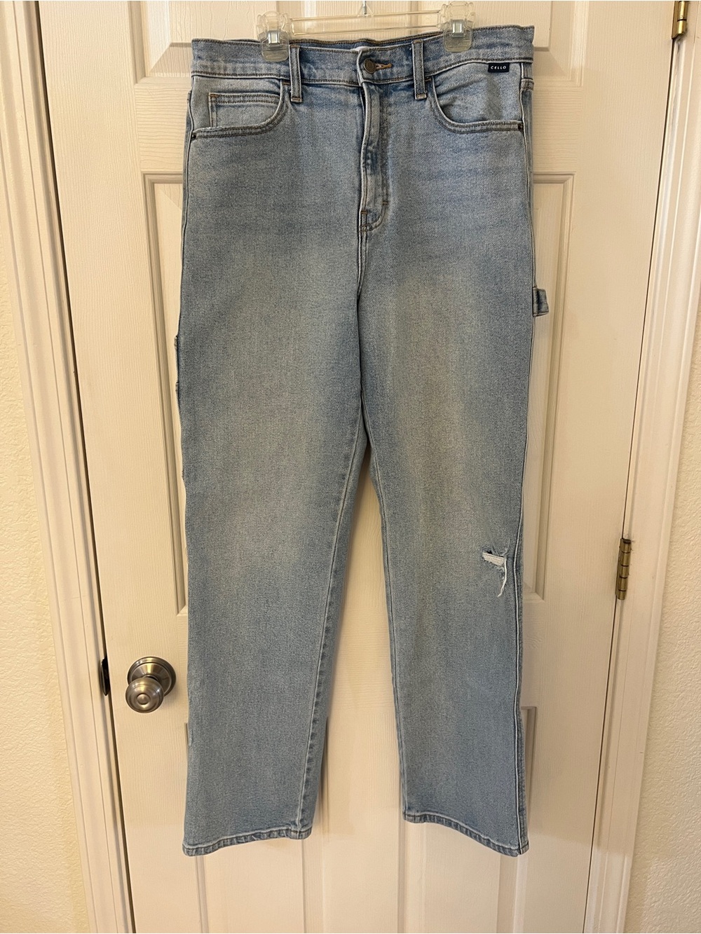 Cello Light Blue Straight Leg Jeans